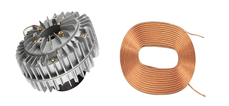 臺(tái)靈磁粉離合器上的線圈是銅絲的嗎？